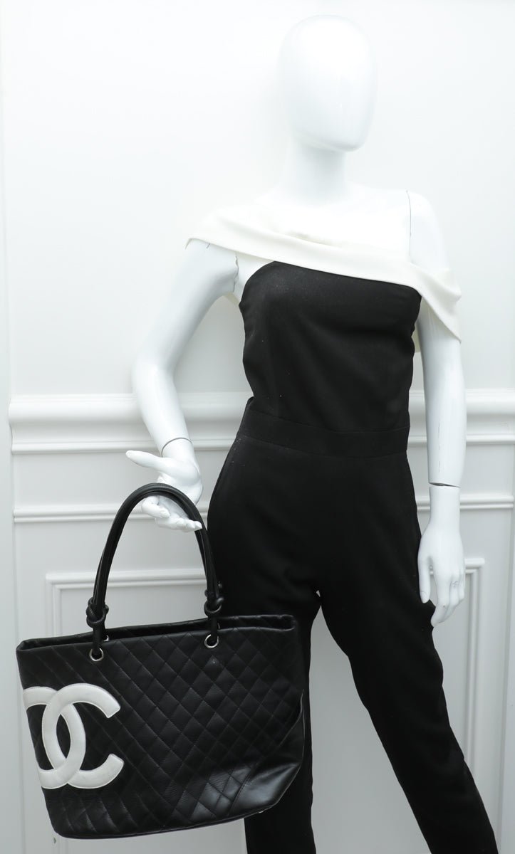Chanel Bicolor Cambon Tote Bag