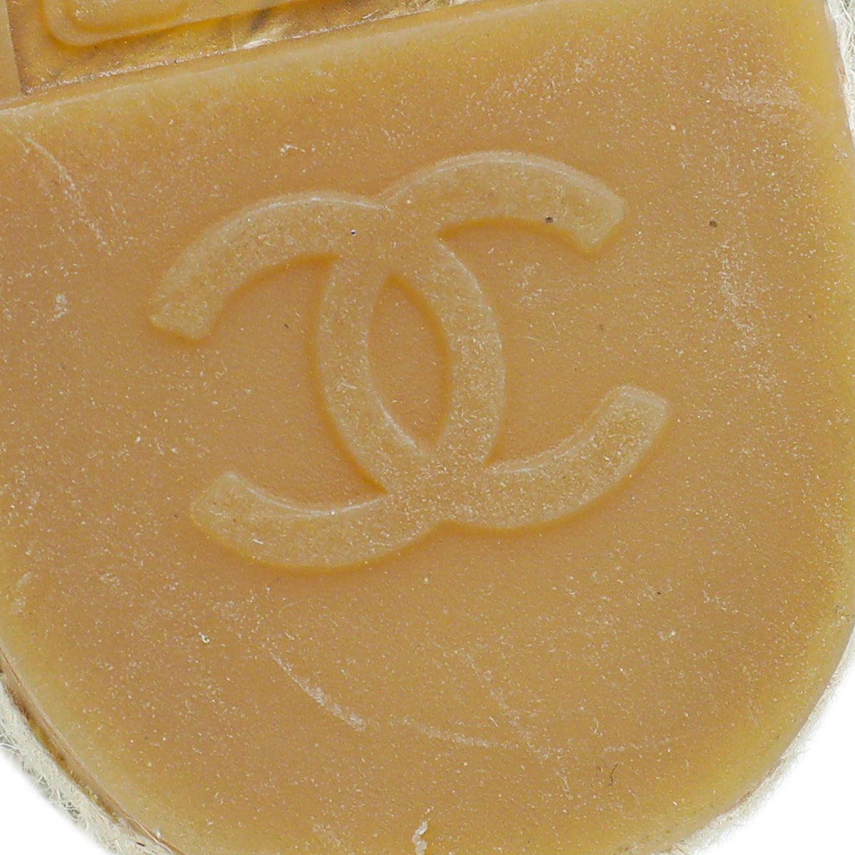 Chanel Bicolor CC Cap Toe Espadrille 39