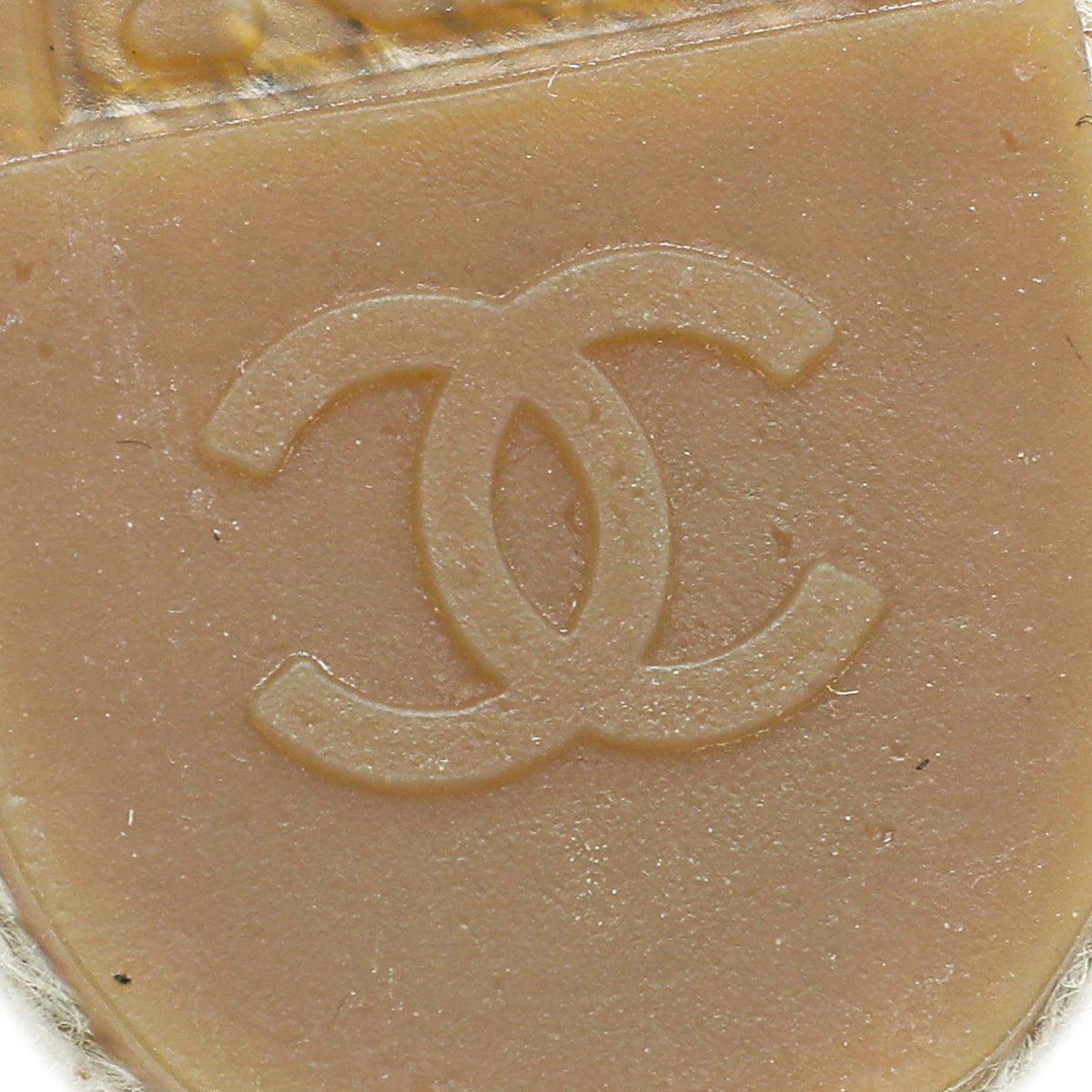 Chanel Bicolor CC Cap Toe Paint Espadrille 38
