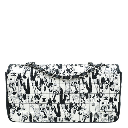 Chanel Bicolor Coco Mademoiselle Scarf Flap Bag