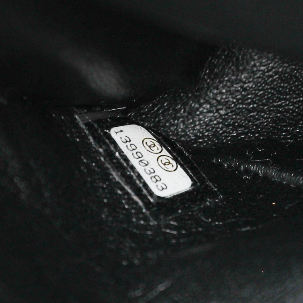 Chanel Bicolor Lace Metallic Flap Medium Bag