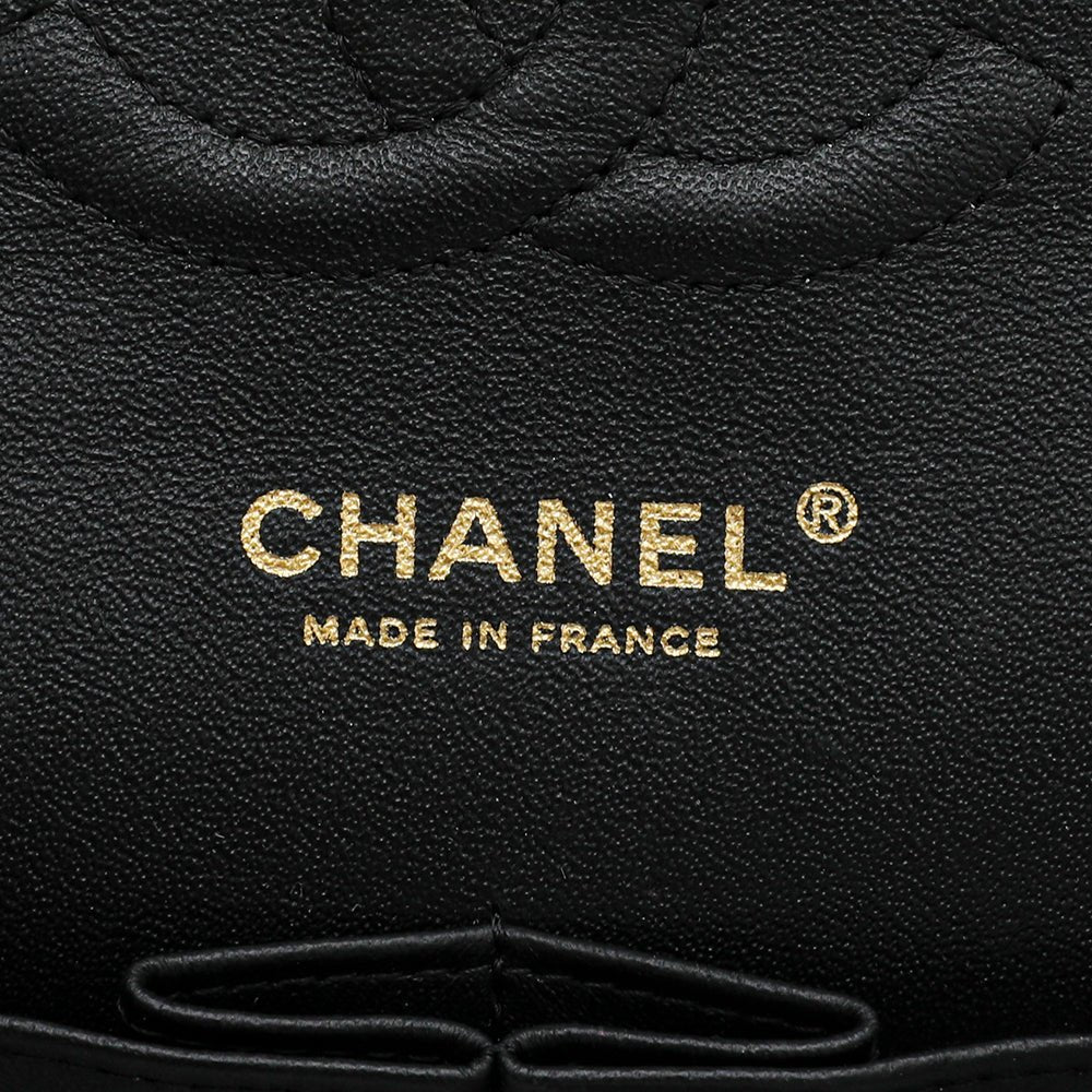 Chanel Bicolor Lace Metallic Flap Medium Bag