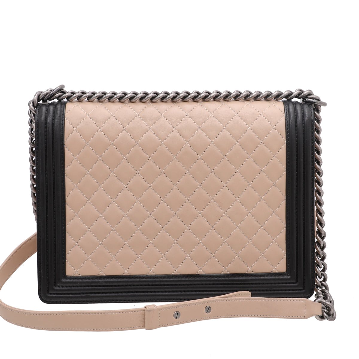 Chanel Bicolor Le Boy Large Flap Bag