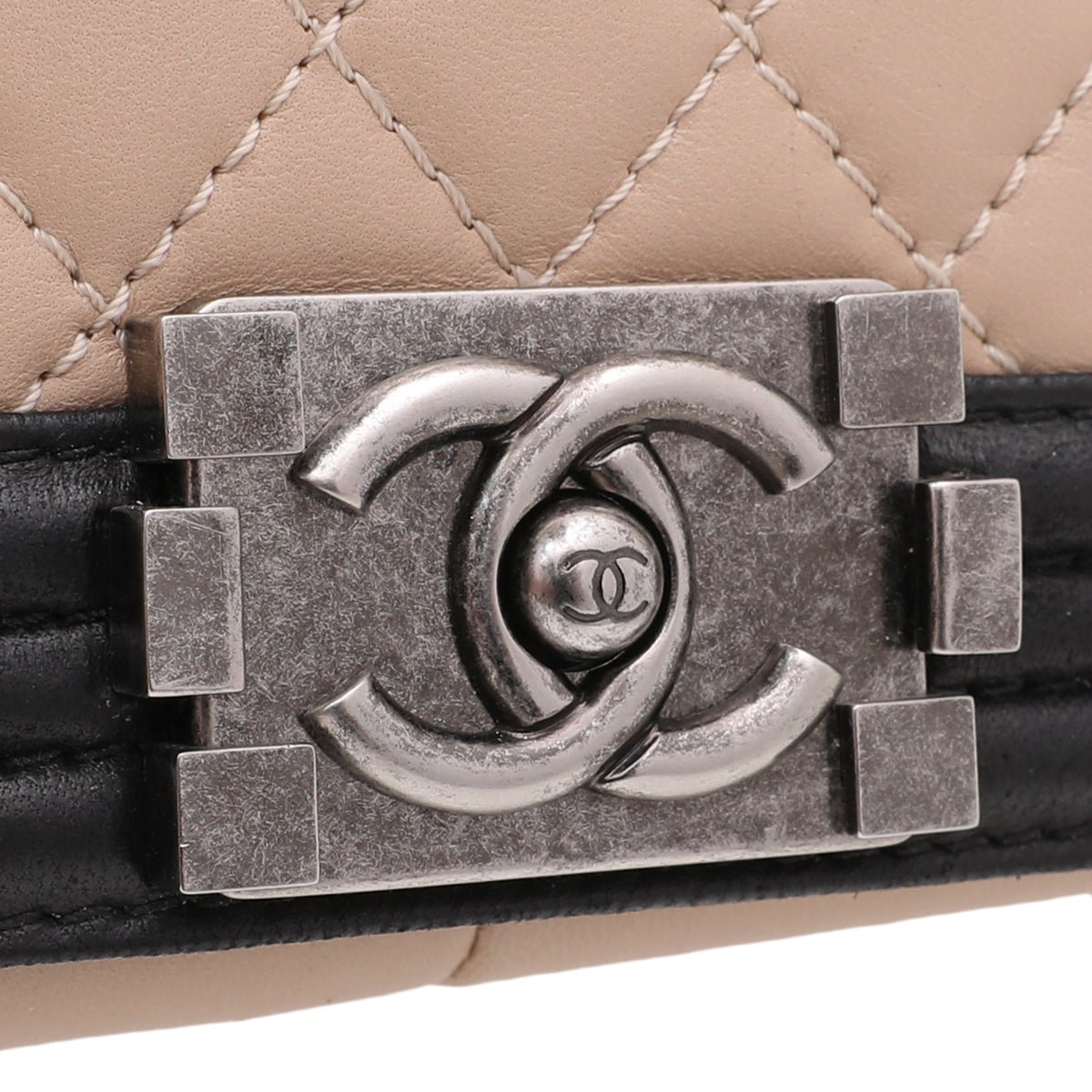 Chanel Bicolor Le Boy Large Flap Bag