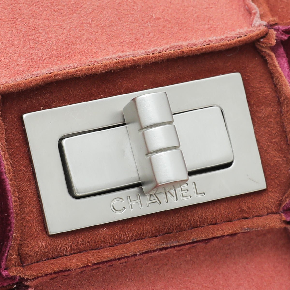 Chanel Bicolor Reissue Lock Patchwork Flap Bag