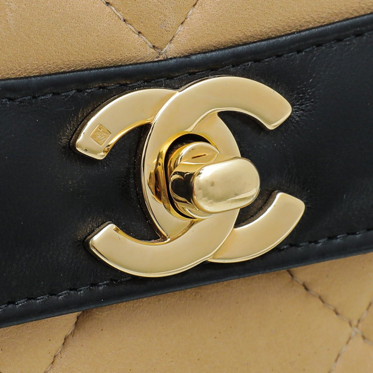 Chanel Bicolor Tie Knot Flap Bag