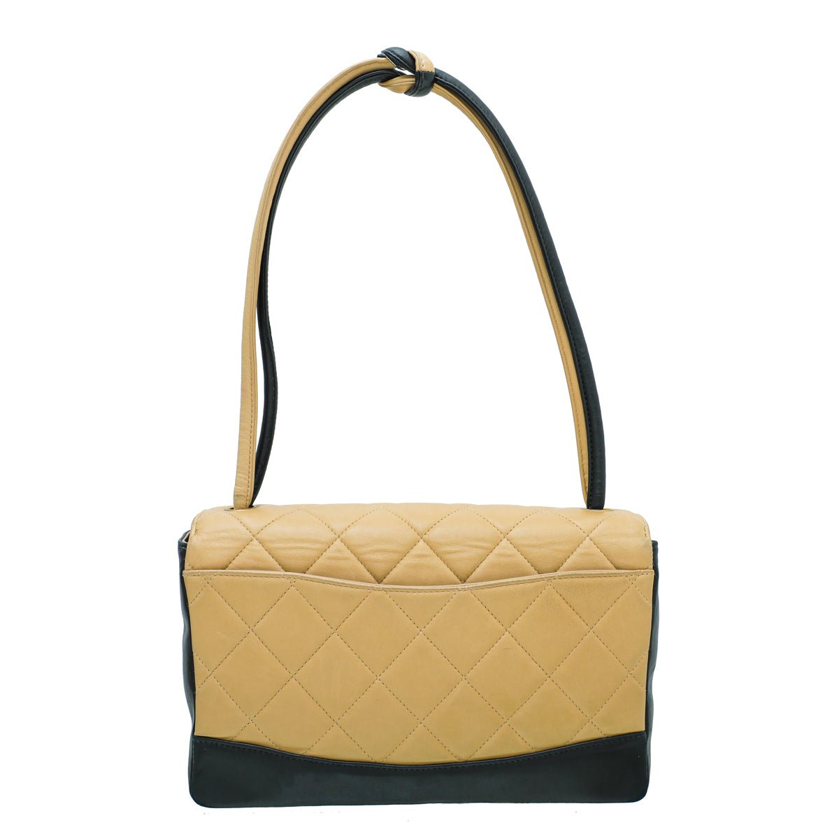 Chanel Bicolor Tie Knot Flap Bag