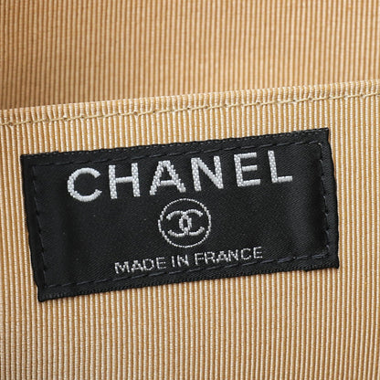 Chanel Bicolor Tweed Lame Mademoiselle Chain Flap Bag