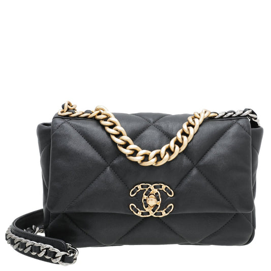 Chanel Black 19 Small Bag