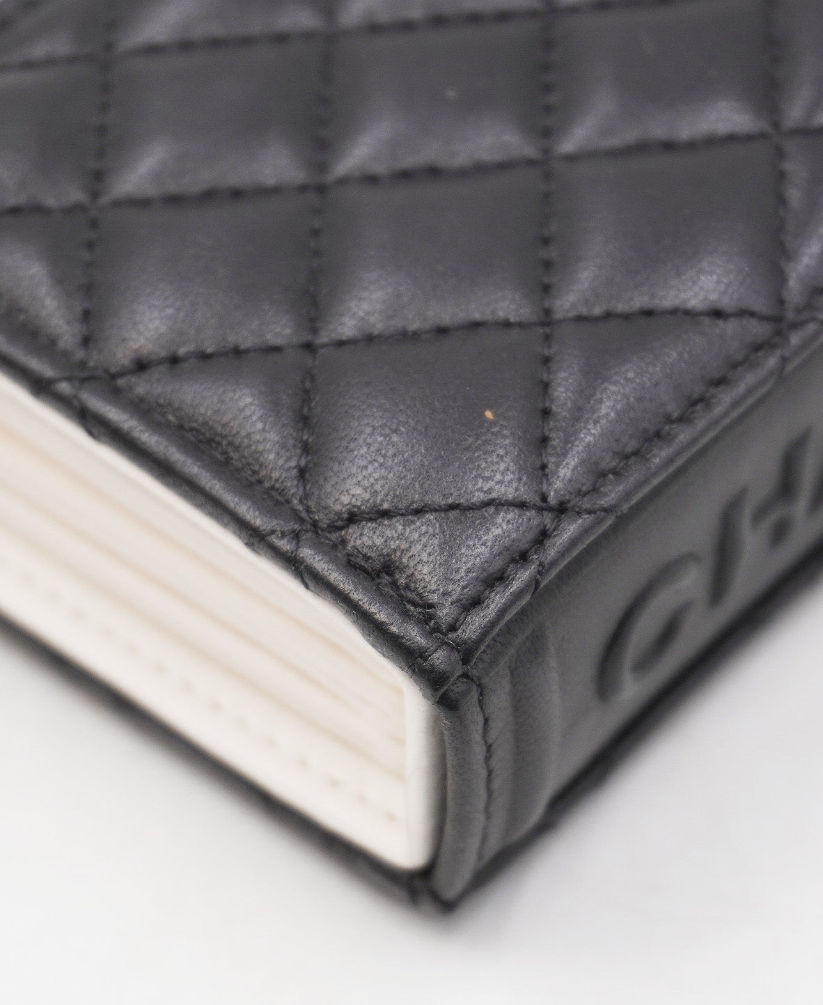 Book Card Holder with Chain Black