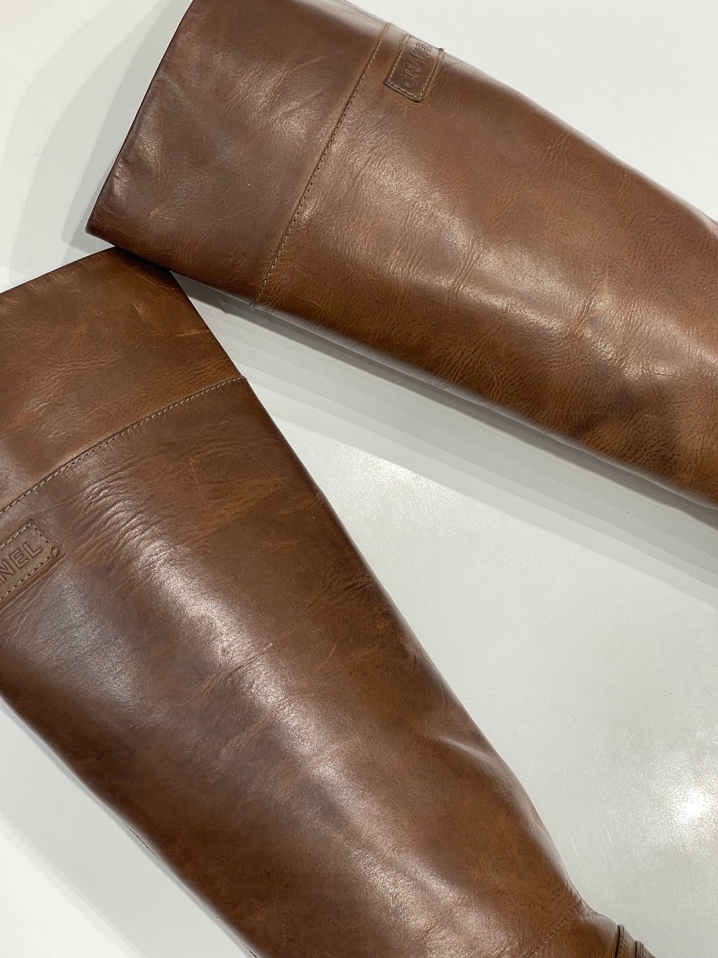 Chanel - Bottes marrons T38,5