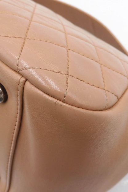 Boy Accordion Flap Bag Beige