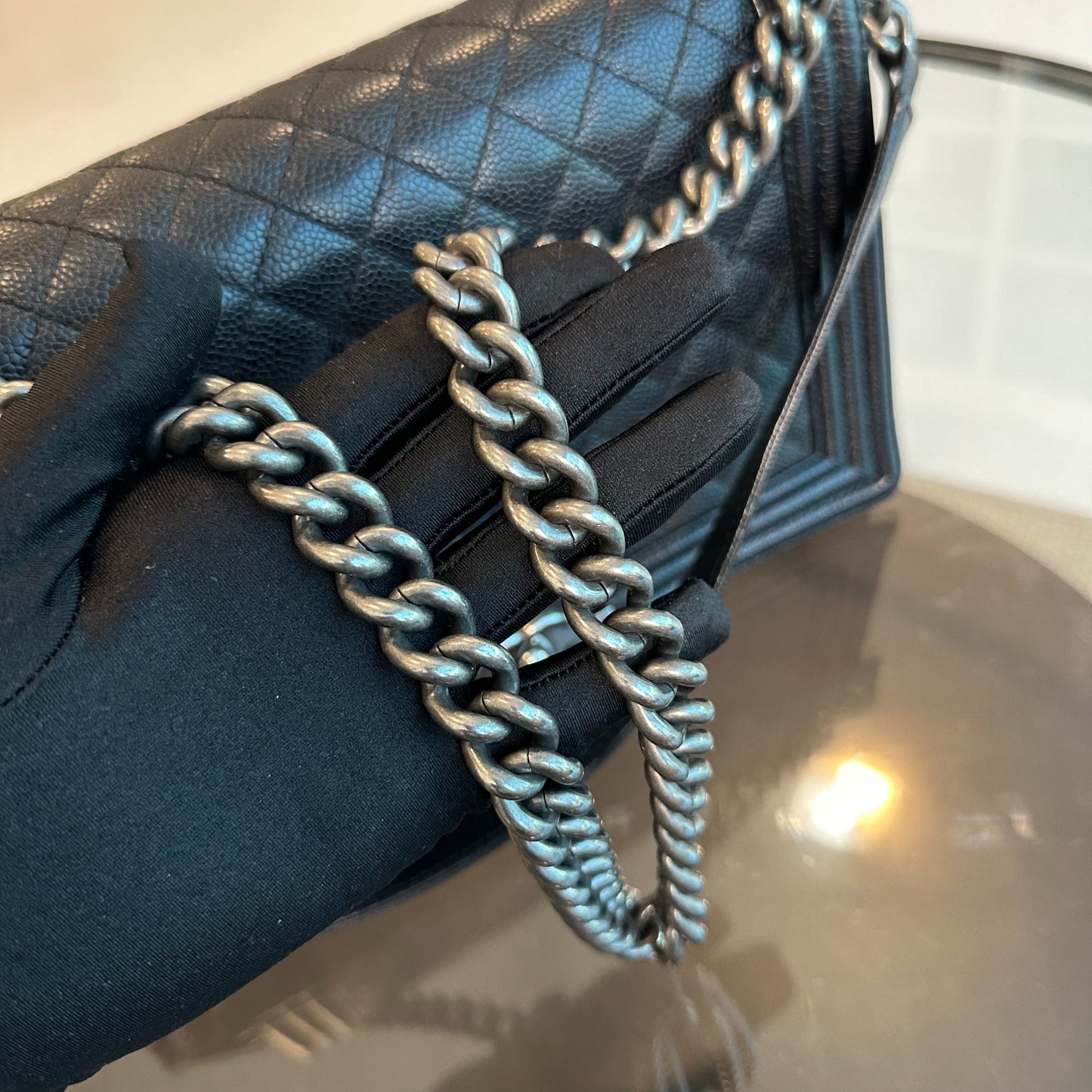 Boy Caviar New Medium 28CM Black Leboy RSHW No 19