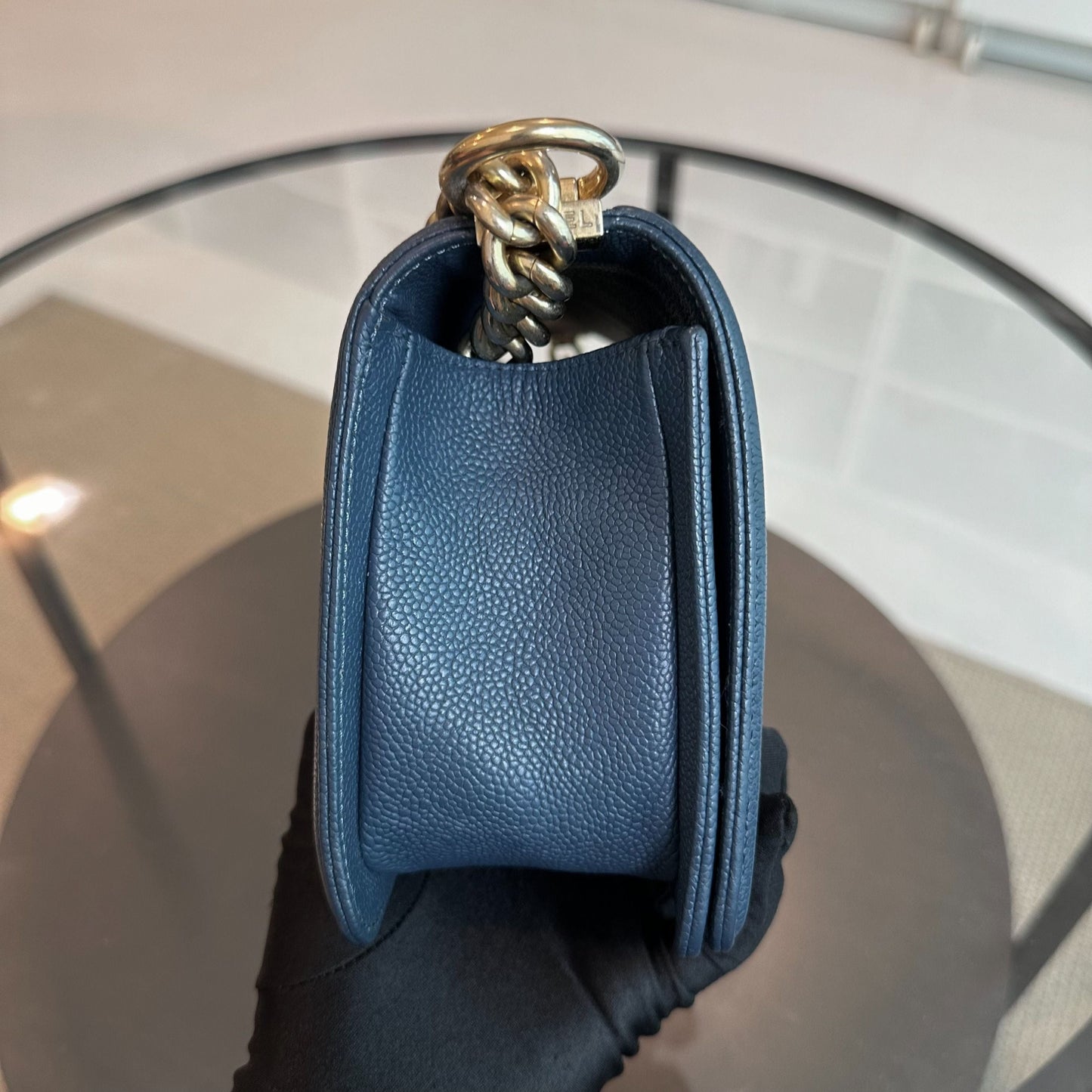 Boy Caviar Old Medium 25 CM Dark Blue GHW No 23