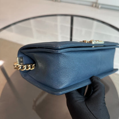 Boy Caviar Old Medium 25 CM Dark Blue GHW No 23
