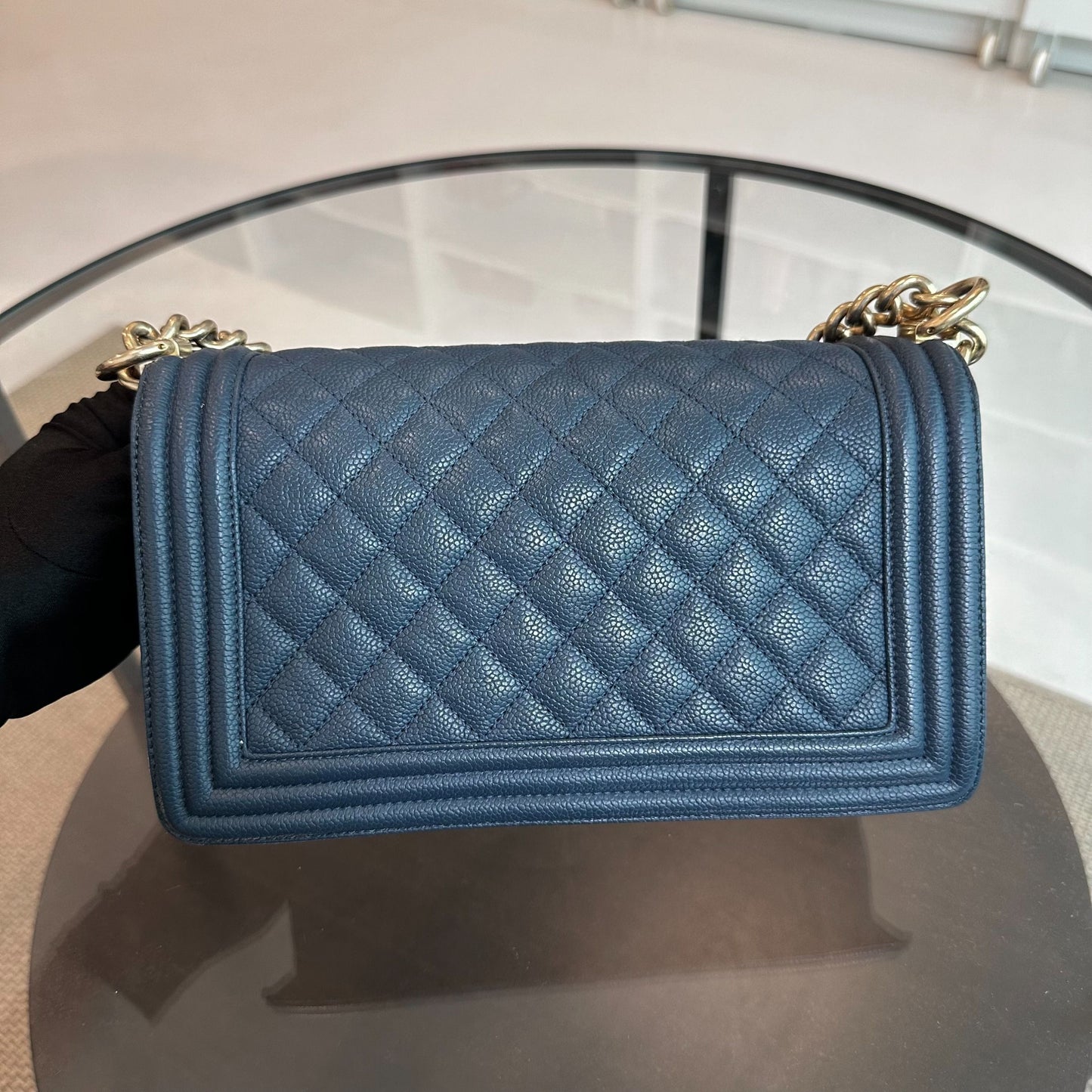 Boy Caviar Old Medium 25 CM Dark Blue GHW No 23