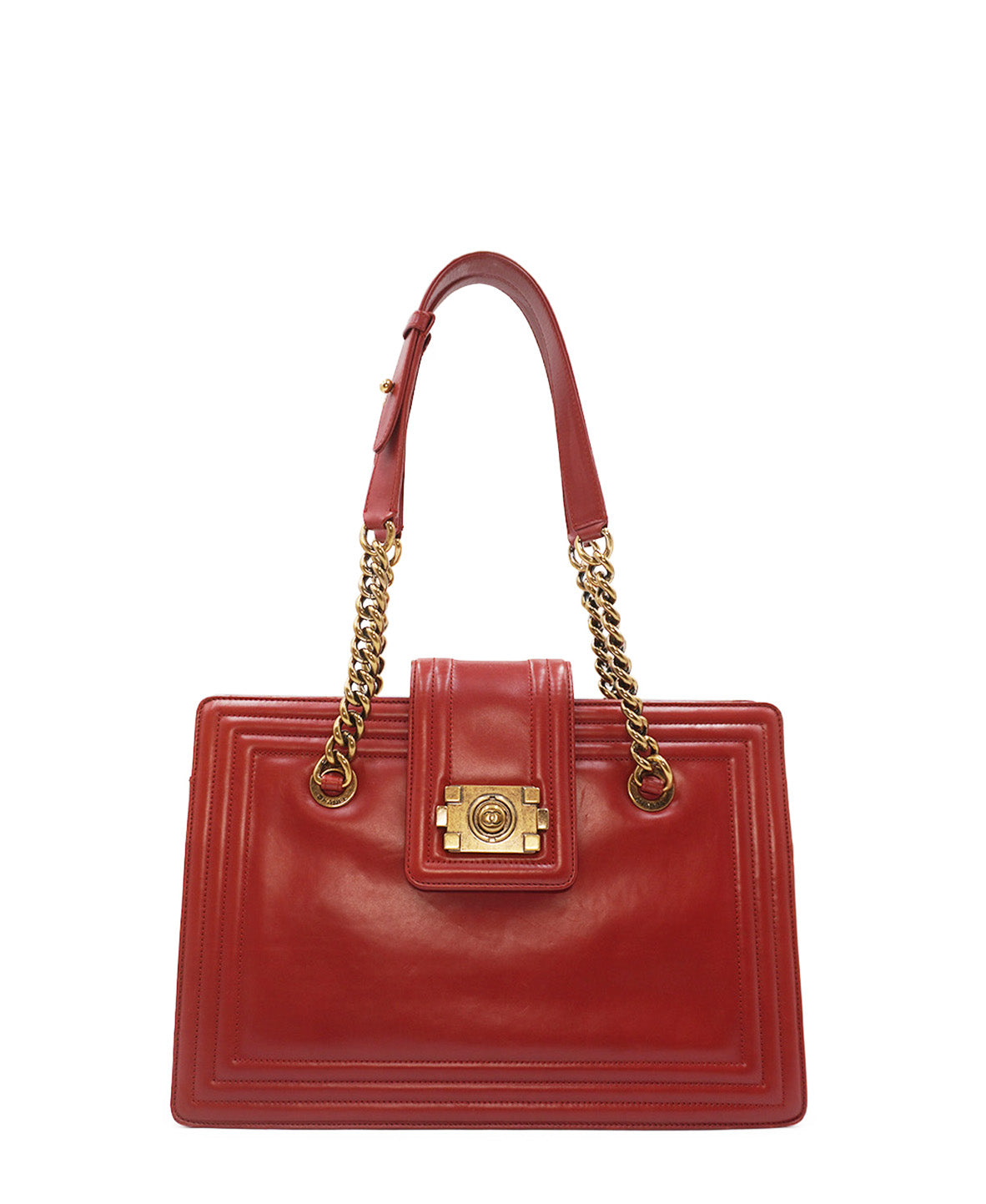 Boy Jetsetter Shopping Tote Red