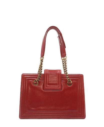 Boy Jetsetter Shopping Tote Red