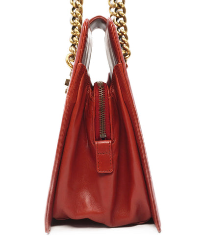 Boy Jetsetter Shopping Tote Red