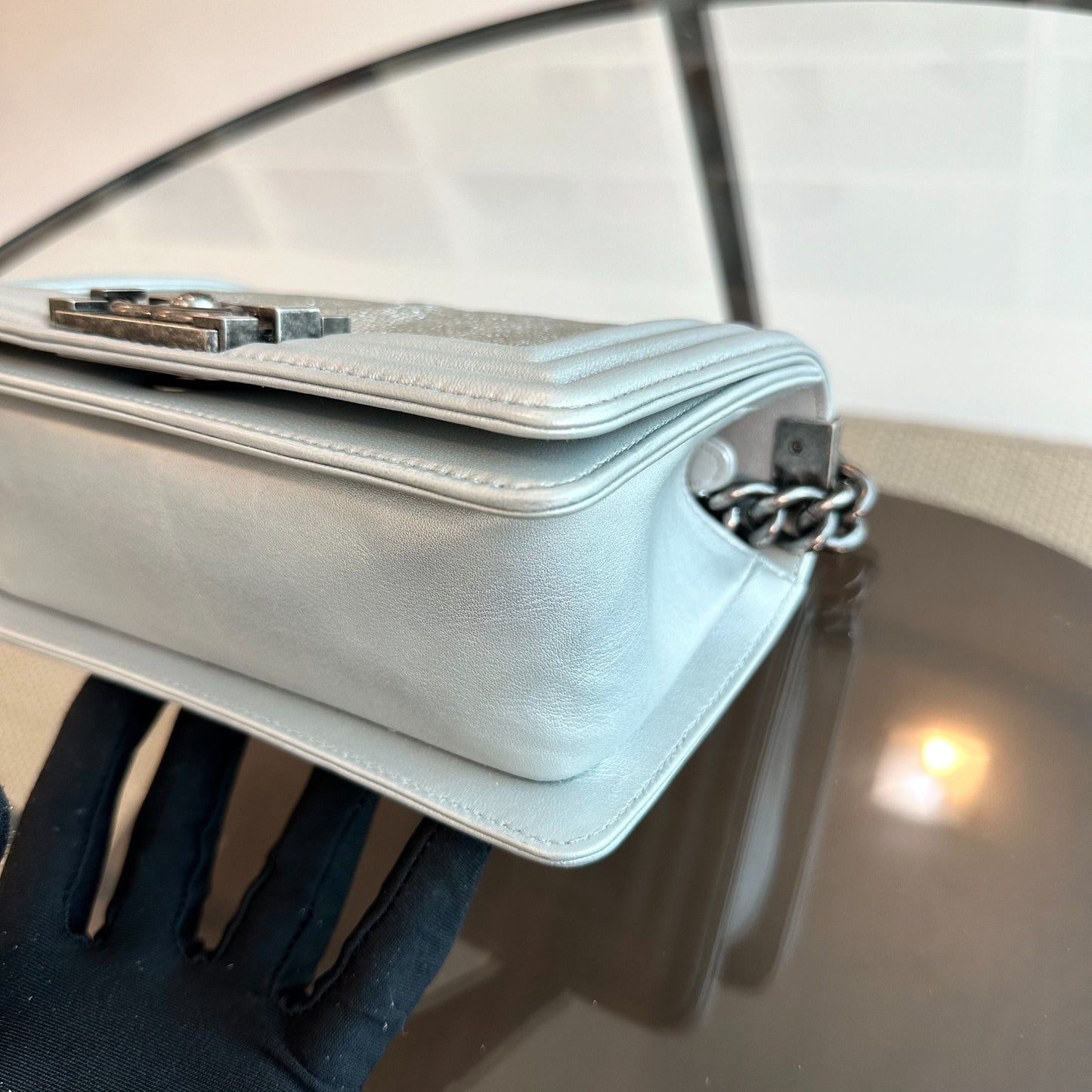 Boy Stingray Small 20CM Silver Gray RSHW No 23
