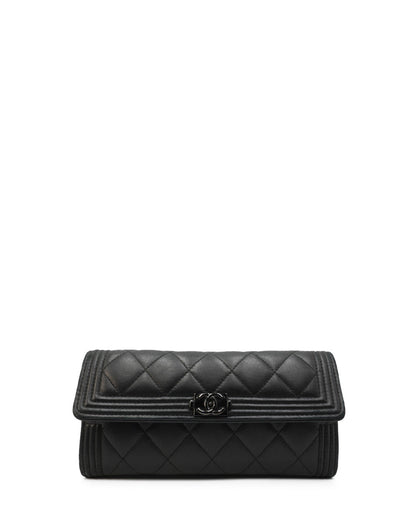 Boy Wallet Caviar Black BHW Black