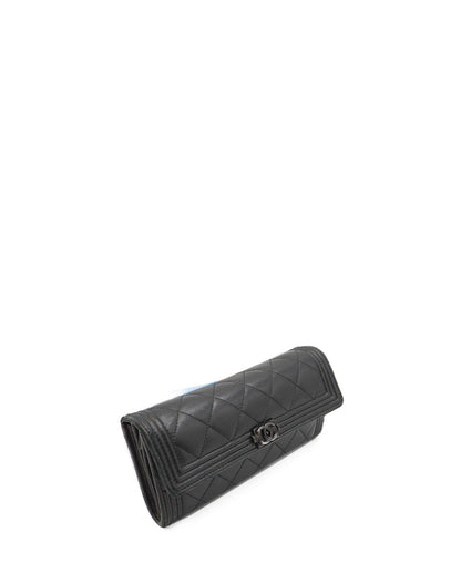 Boy Wallet Caviar Black BHW Black