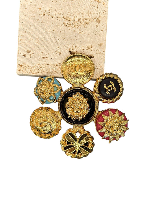 Chanel Vintage Symbol Brooch