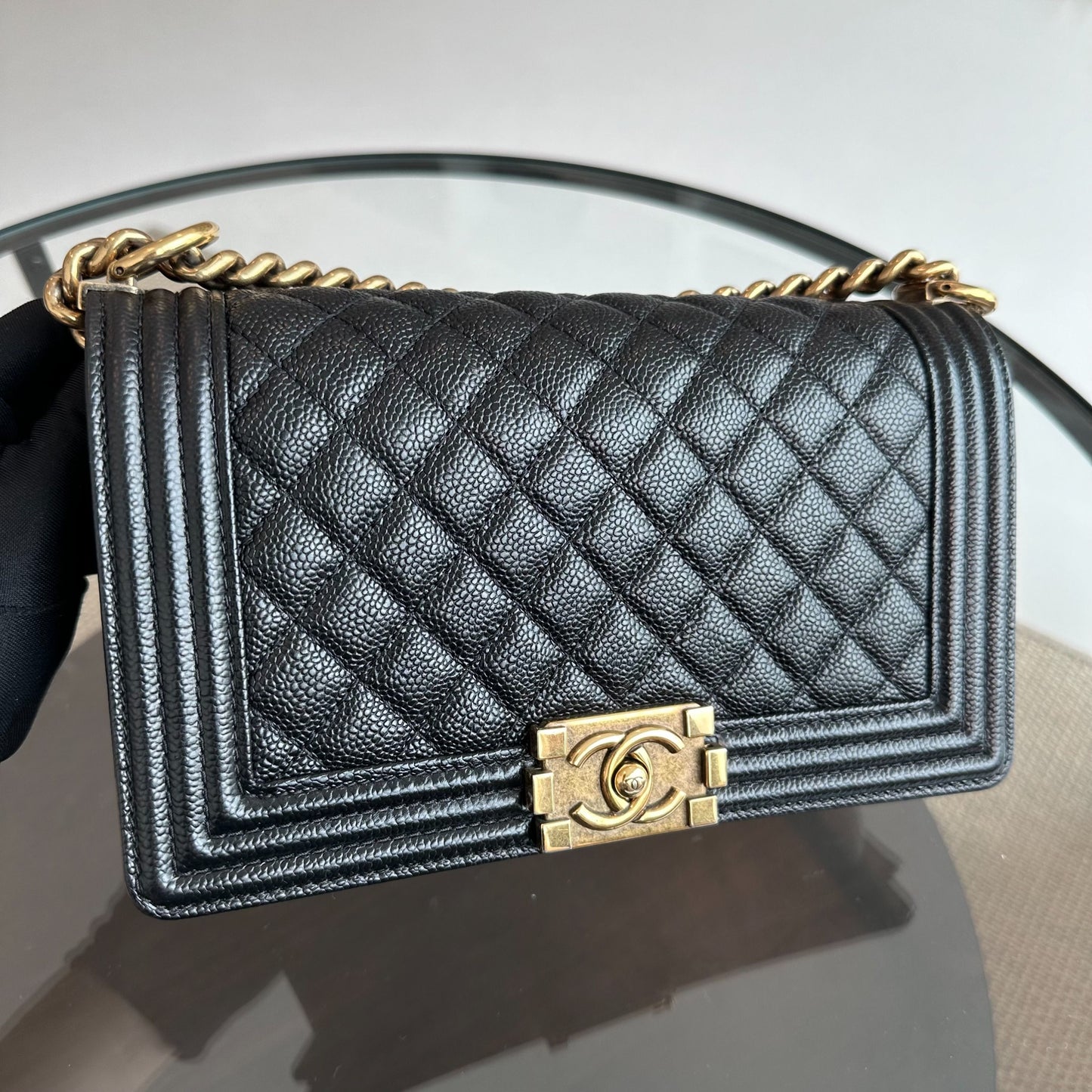 Caviar Boy Old Medium 25CM Leboy Black RGHW No 19