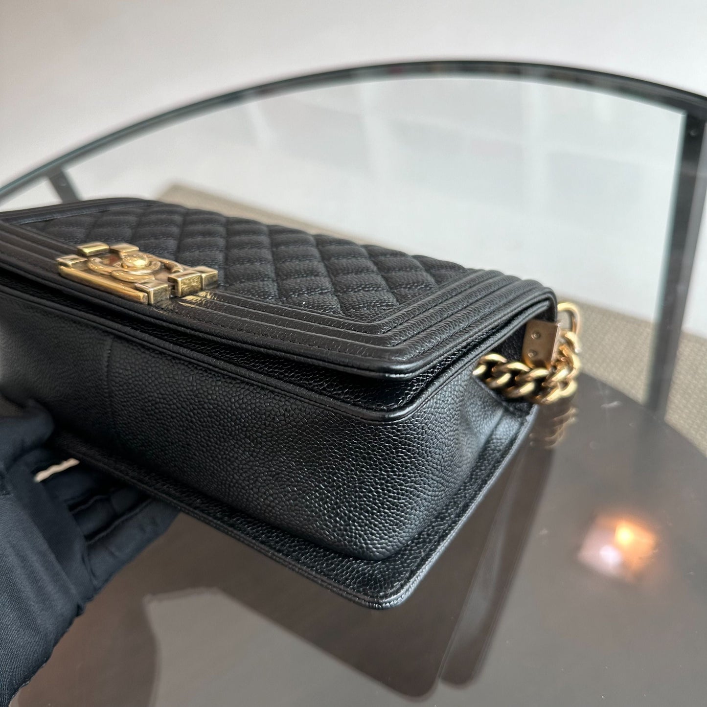 Caviar Boy Old Medium 25CM Leboy Black RGHW No 19