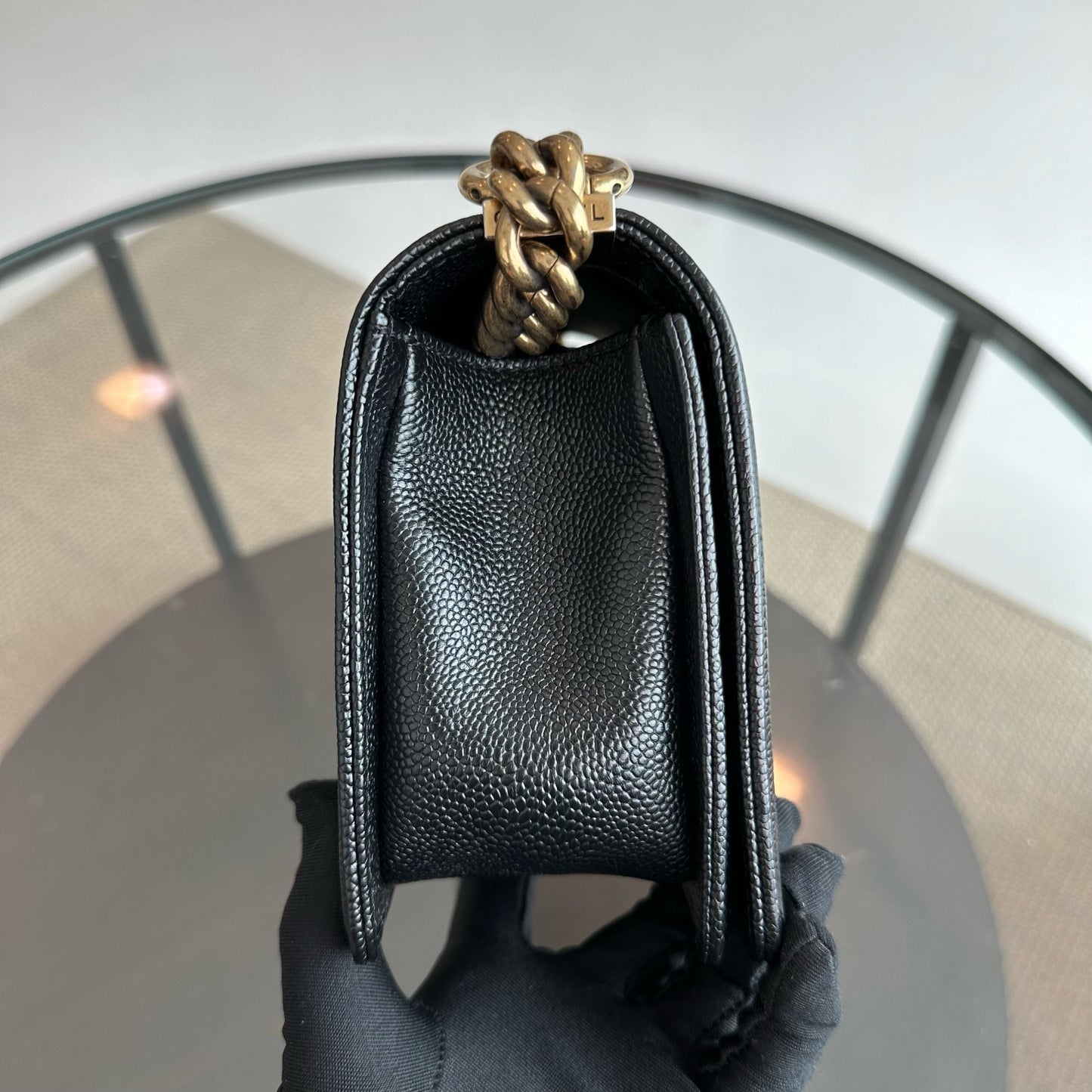 Caviar Boy Old Medium 25CM Leboy Black RGHW No 19