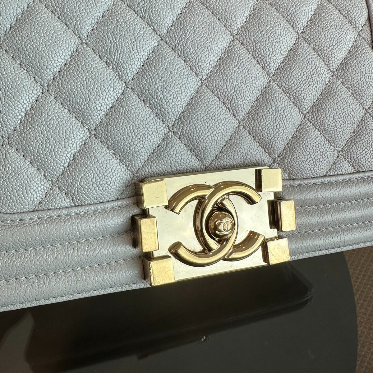 Caviar Boy Small 20CM Light Grey Leboy GHW No 28