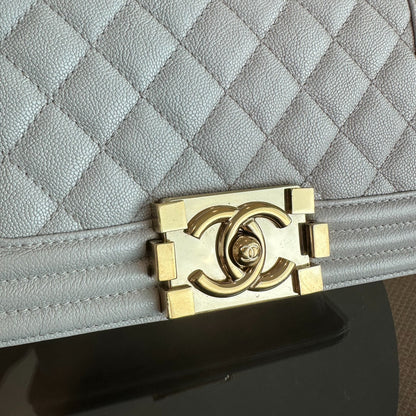 Caviar Boy Small 20CM Light Grey Leboy GHW No 28