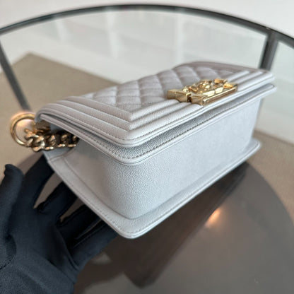 Caviar Boy Small 20CM Light Grey Leboy GHW No 28