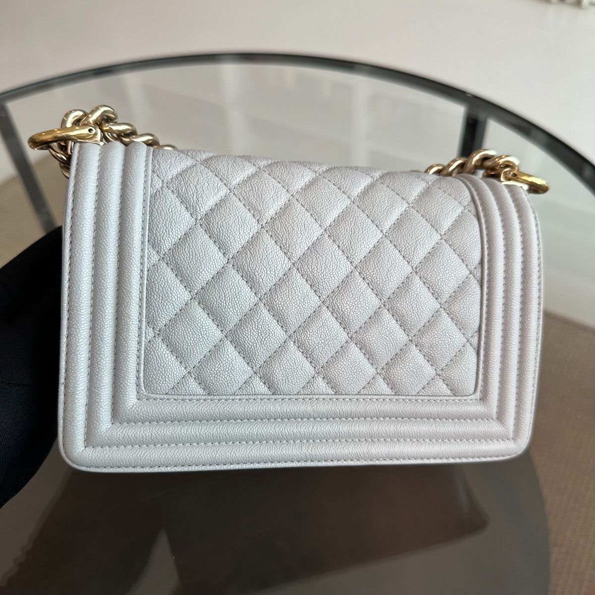 Caviar Boy Small 20CM Light Grey Leboy GHW No 28