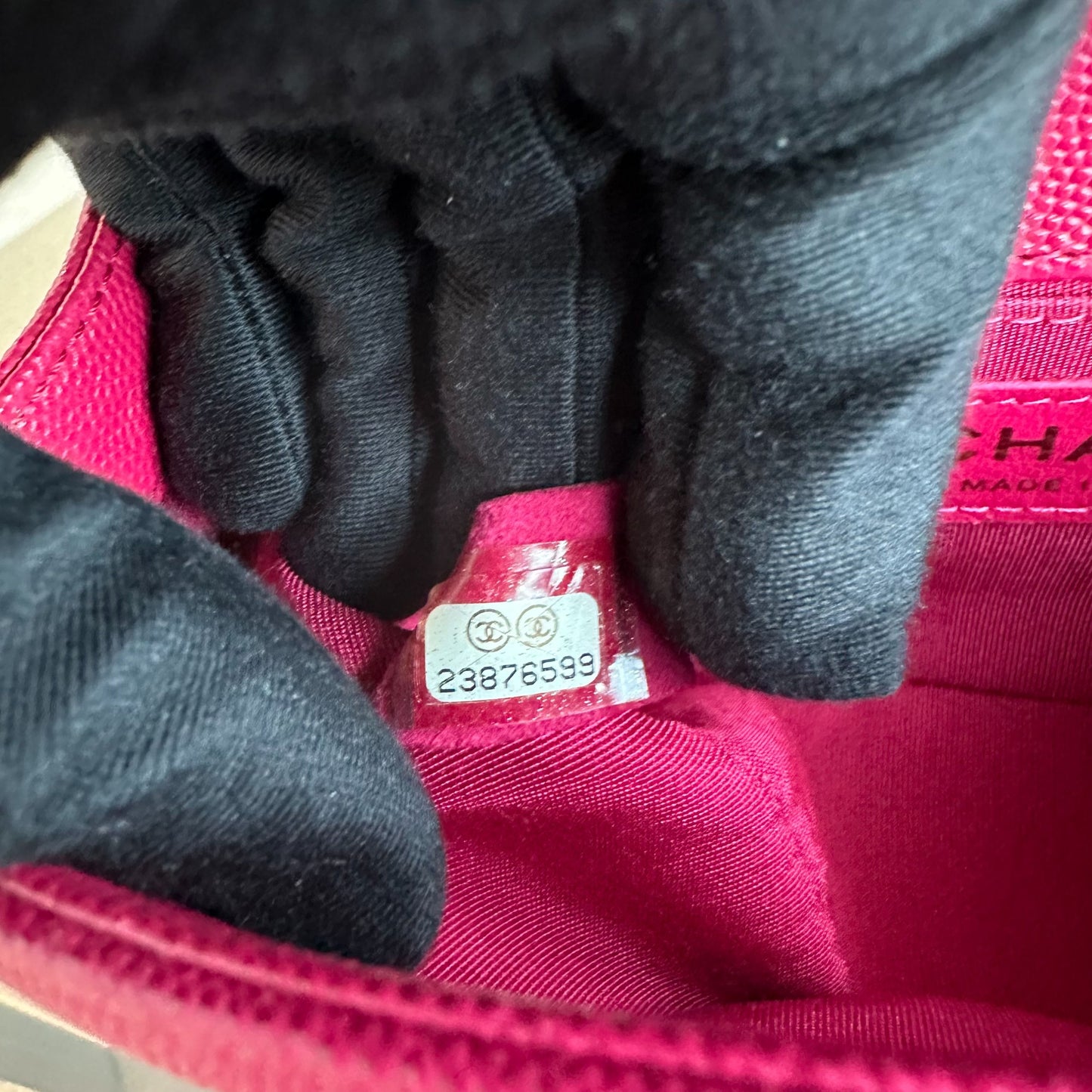Caviar Boy Small Quilted Calfskin Leboy Hot Pink GHW No 23