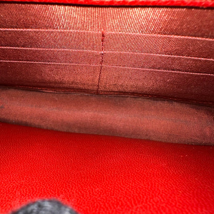 Caviar Boy WOC Wallet On Chain Red Silver Hardware Series 22
