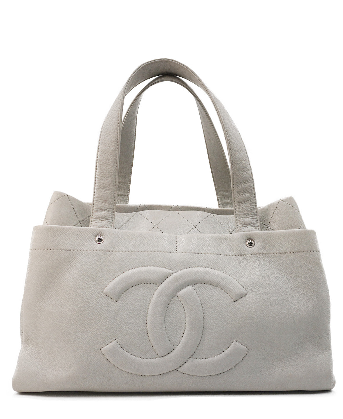 Caviar CC Tote White