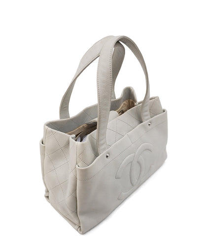 Caviar CC Tote White