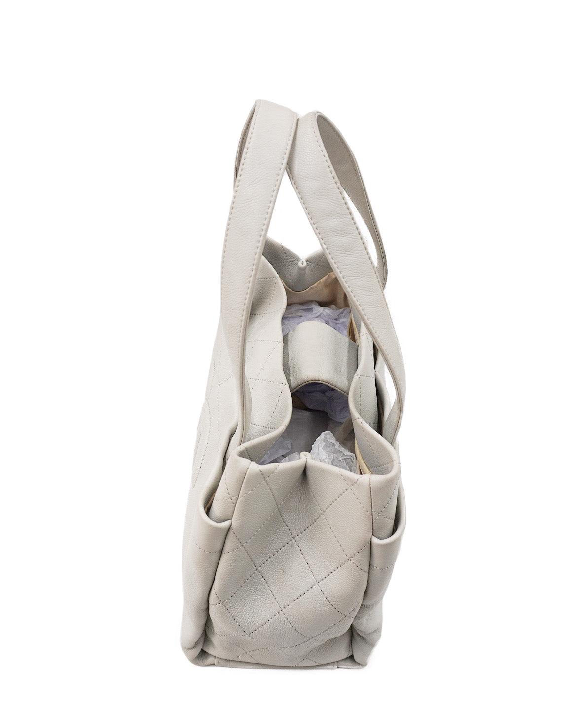 Caviar CC Tote White