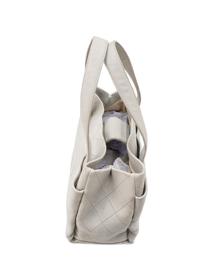 Caviar CC Tote White