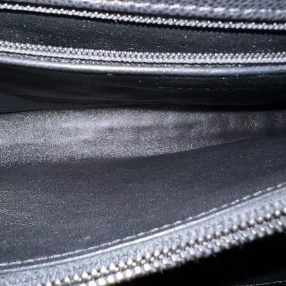 Caviar Coco Handle Large Quilted Grained Calfskin Black Silver Hardware Series 23