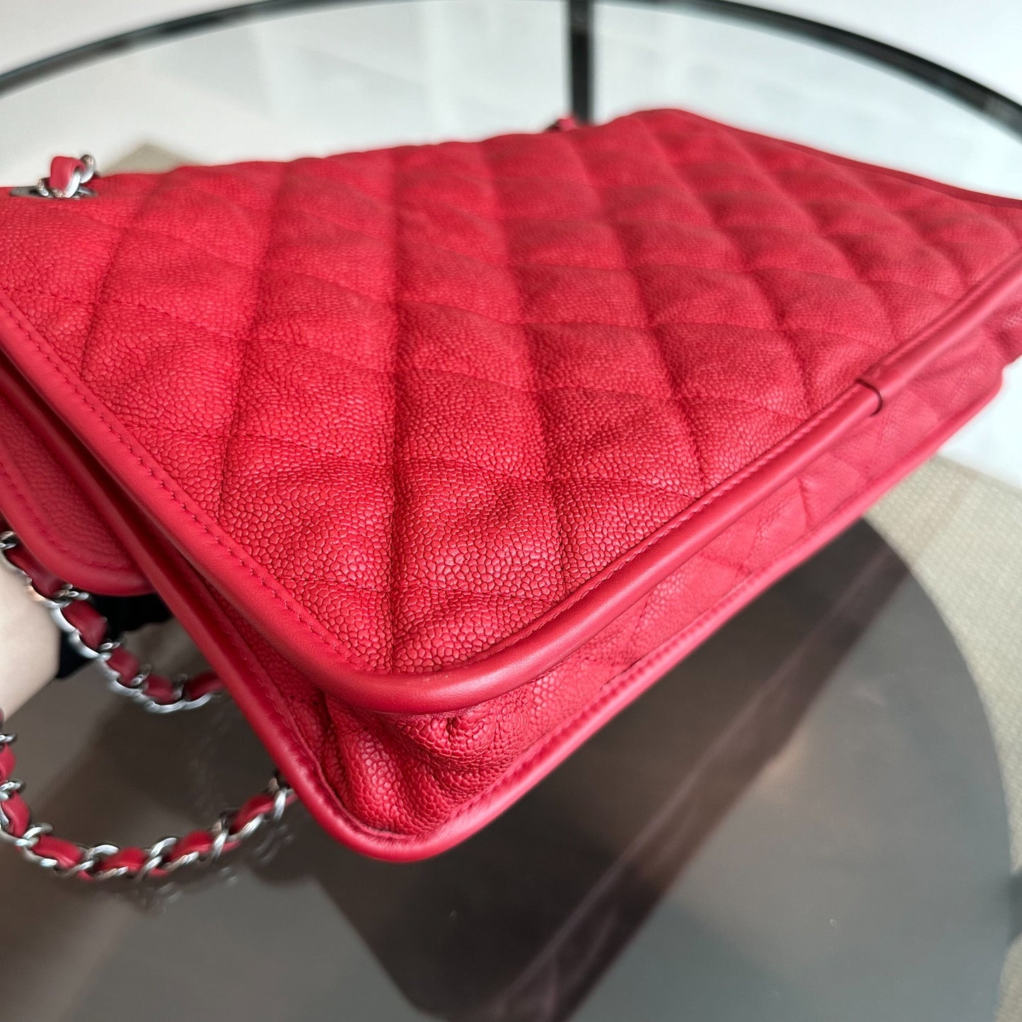 Caviar French Riviera Large Flap Bag No 20 S$2,800