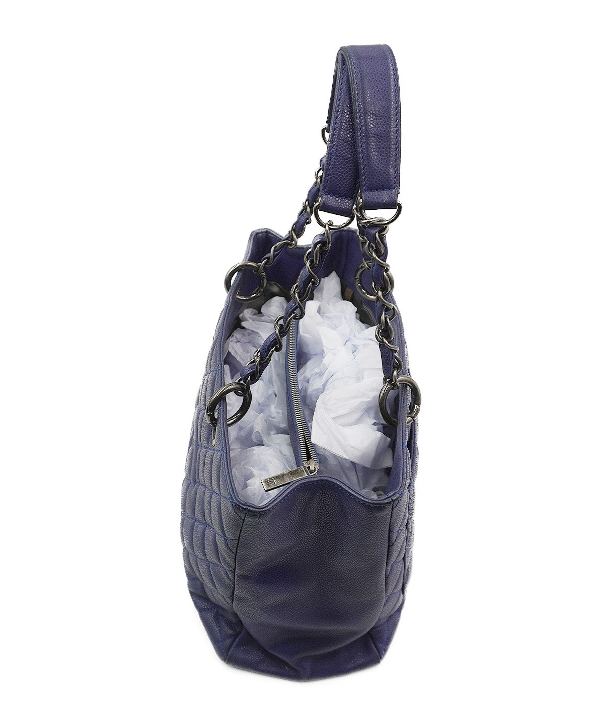 Caviar Grand Shopping Tote Blue