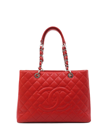 Caviar Grand Shopping Tote Red