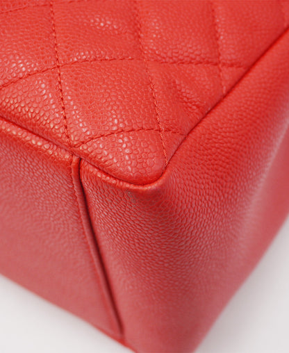 Caviar Grand Shopping Tote Red