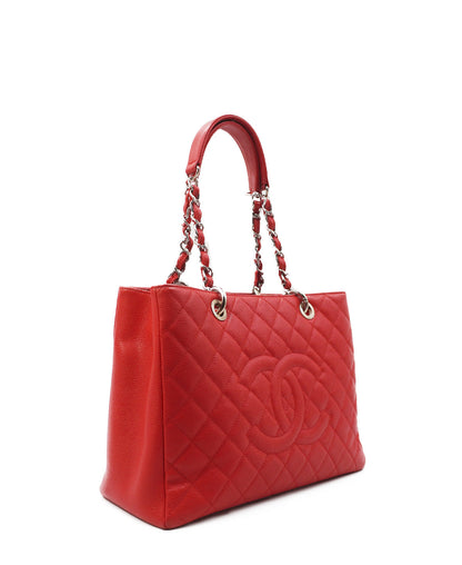 Caviar Grand Shopping Tote Red