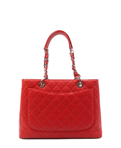 Caviar Grand Shopping Tote Red