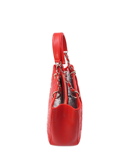 Caviar Grand Shopping Tote Red