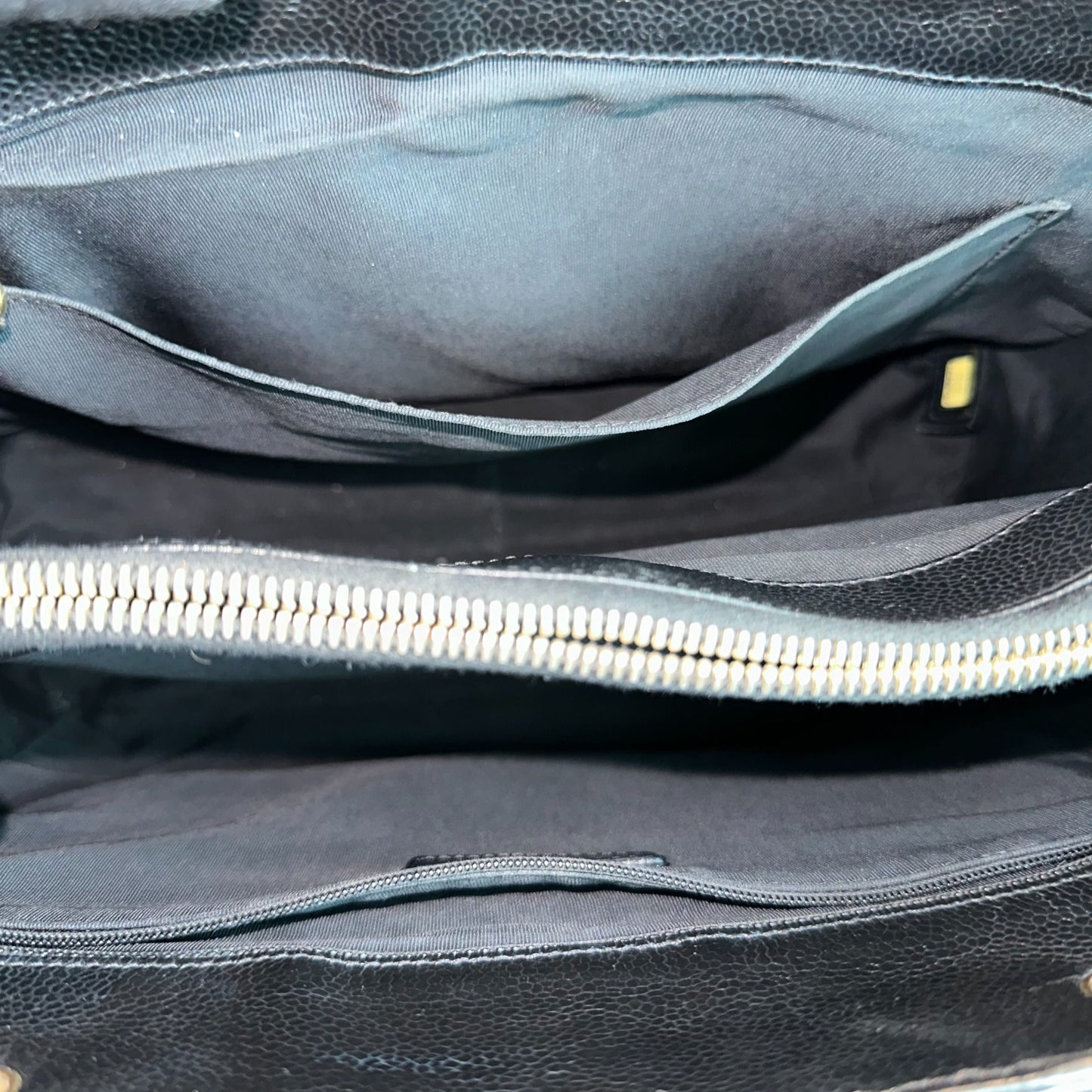 Caviar GST Grand Shopping Tote Quilted Black GHW No 12