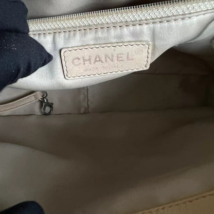 Caviar GST Grand Shopping Tote Quilted Calfskin Beige SHW No 15